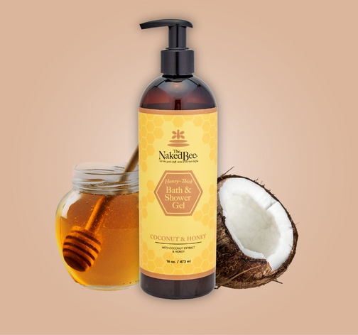 16 oz. Coconut & Honey Bath & Shower Gel