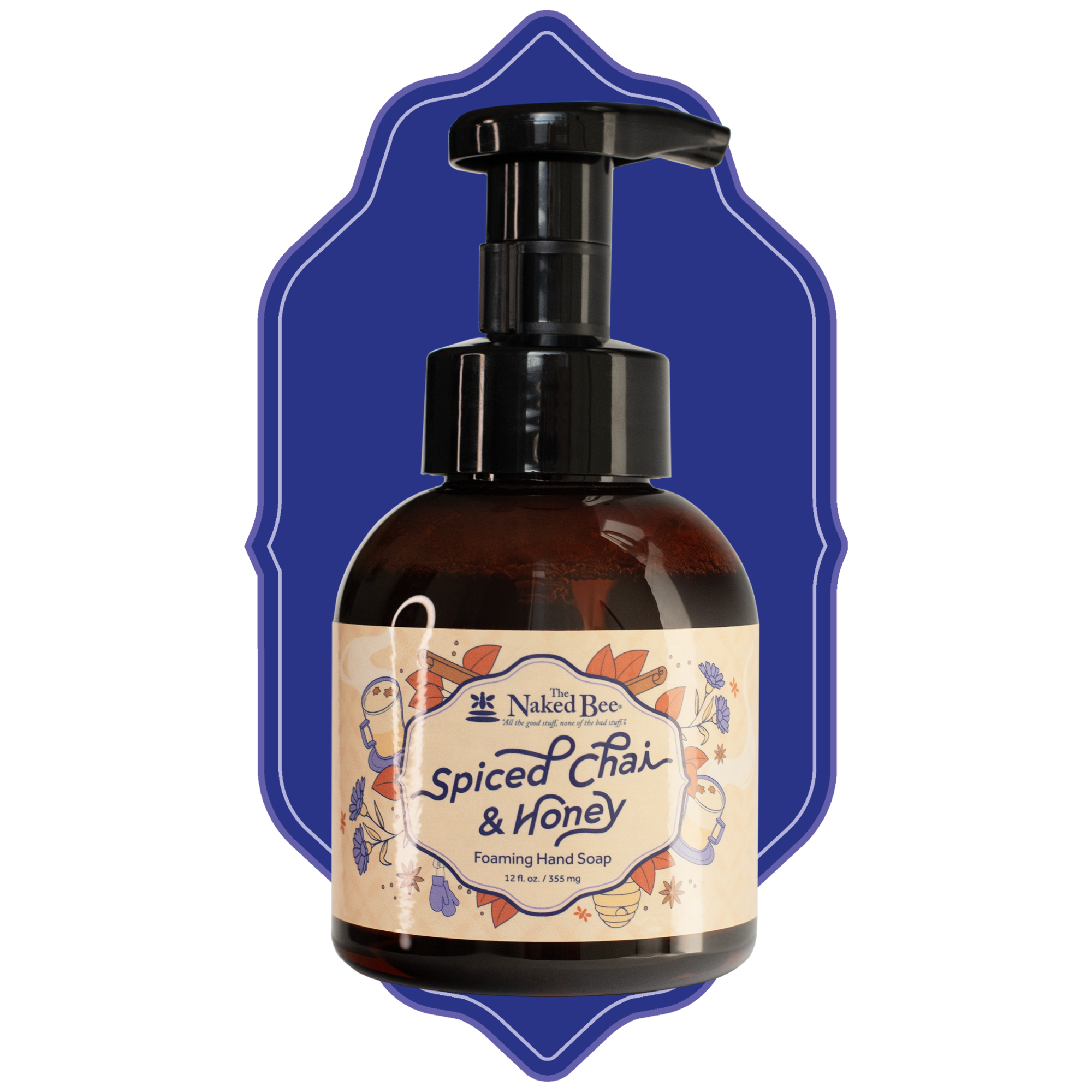 12 oz. Spiced Chai & Honey Foaming Hand Soap